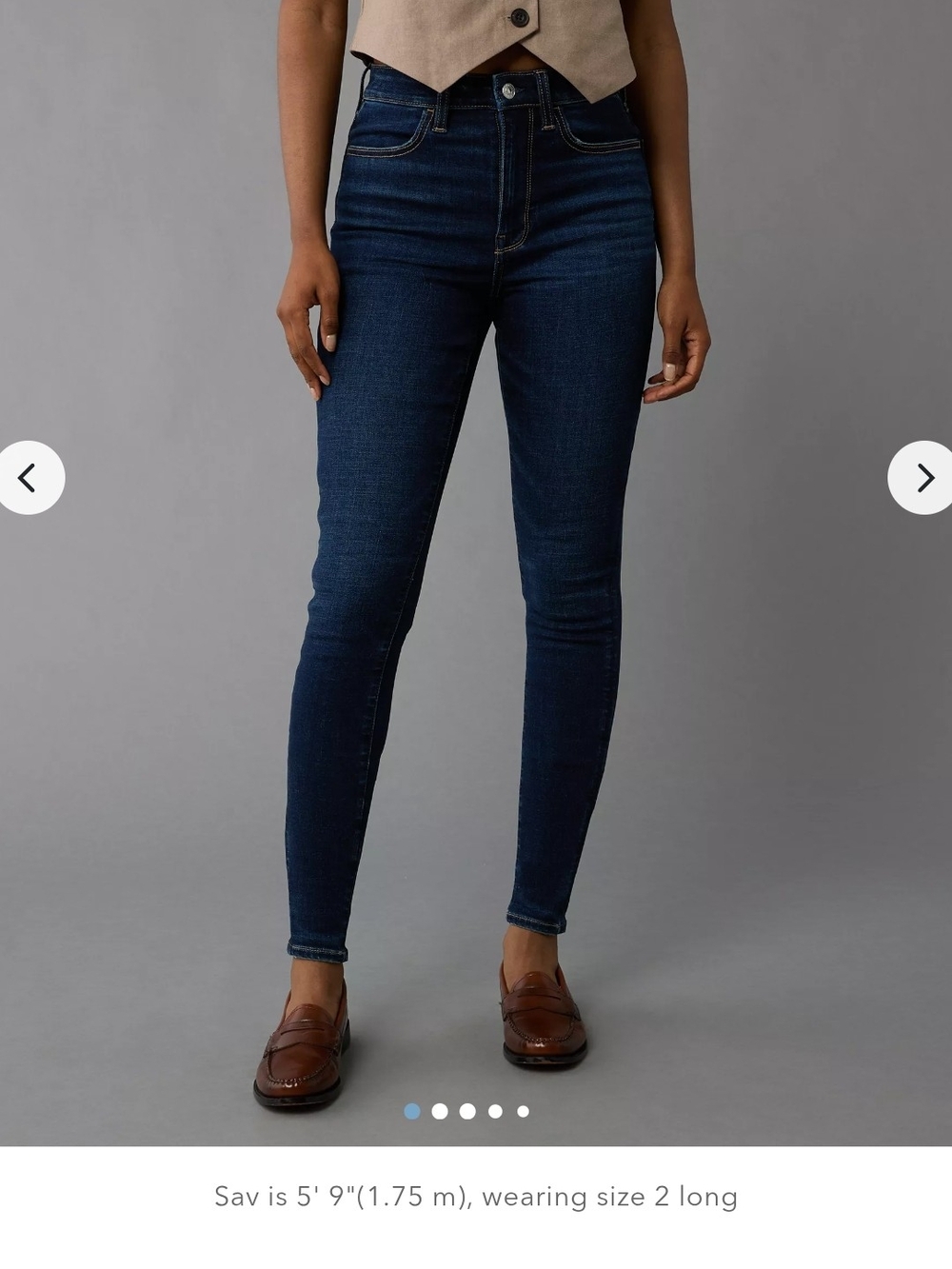 Jeans 
AE Next Level Super High-Waisted Jegging